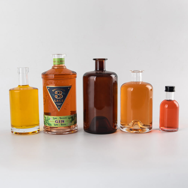 Wholesale Custom Personalised Gin Bottle OEM / ODM Glass Bottle Manufacturer